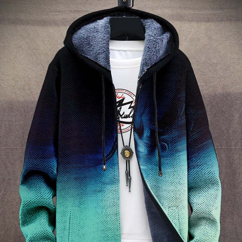 Men's New Creative 3D Digital Printing Jacket