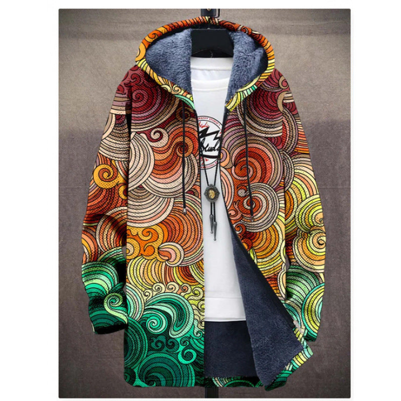 Men's New Creative 3D Digital Printing Jacket