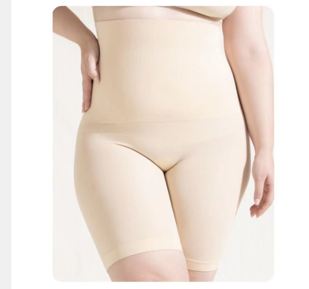 Anti-slip Postpartum High-waisted Boxer Four-corner Belly Pants